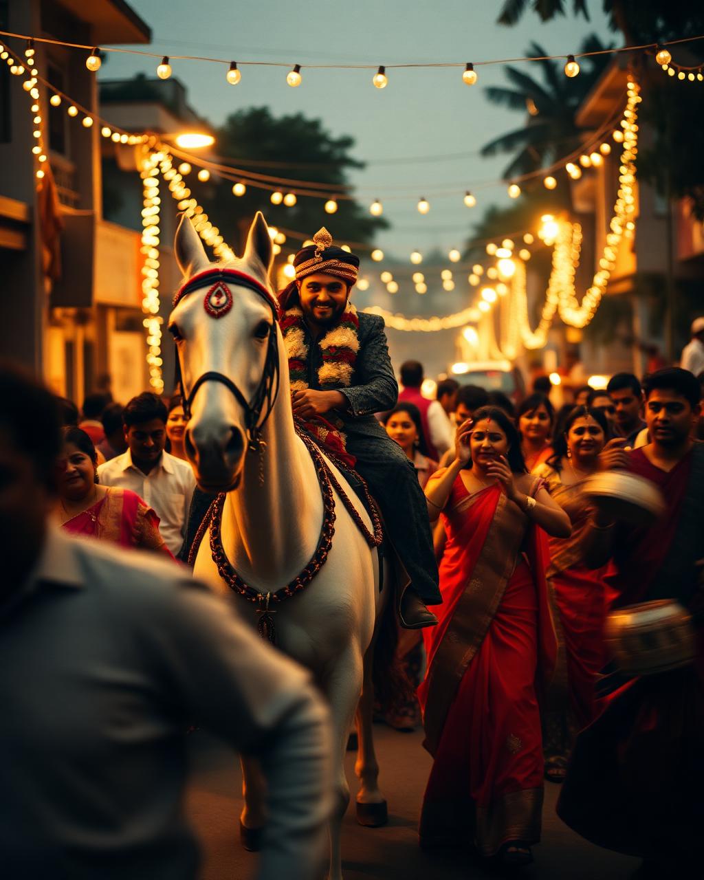 Baraat — captured by guests